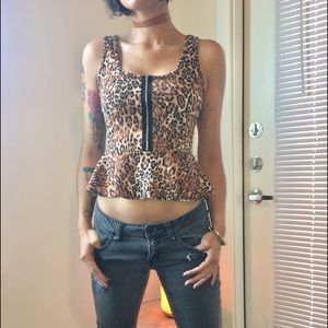 Cheetah print top